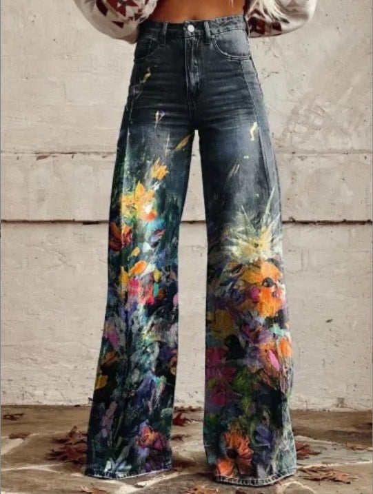 Fun Denim Wide Leg pants