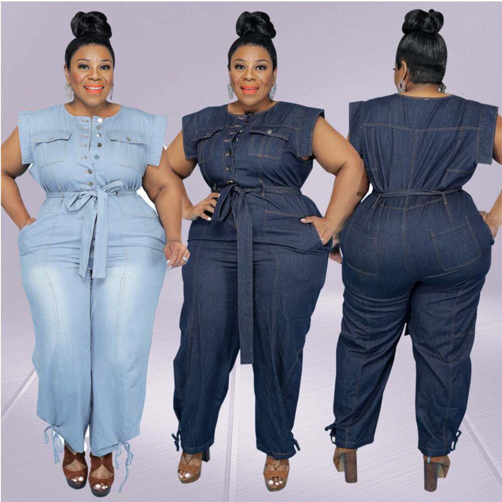 True Denim Jumpsuit