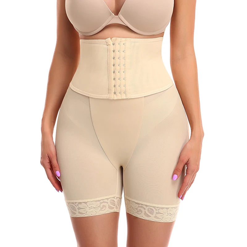 Women Padded Butt Lifter Shapewear Tummy Control Panties High Waist Trainer Hip Enhancer Thigh Slimmer Shorts Underwear Fake Ass