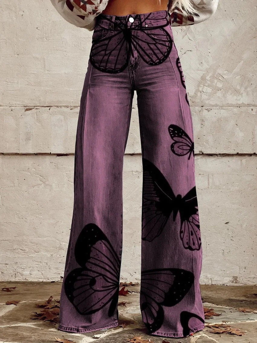 Fun Denim Wide Leg pants