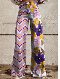 Fun Denim Wide Leg pants