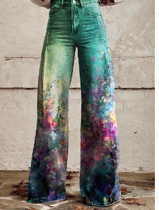 Fun Denim Wide Leg pants