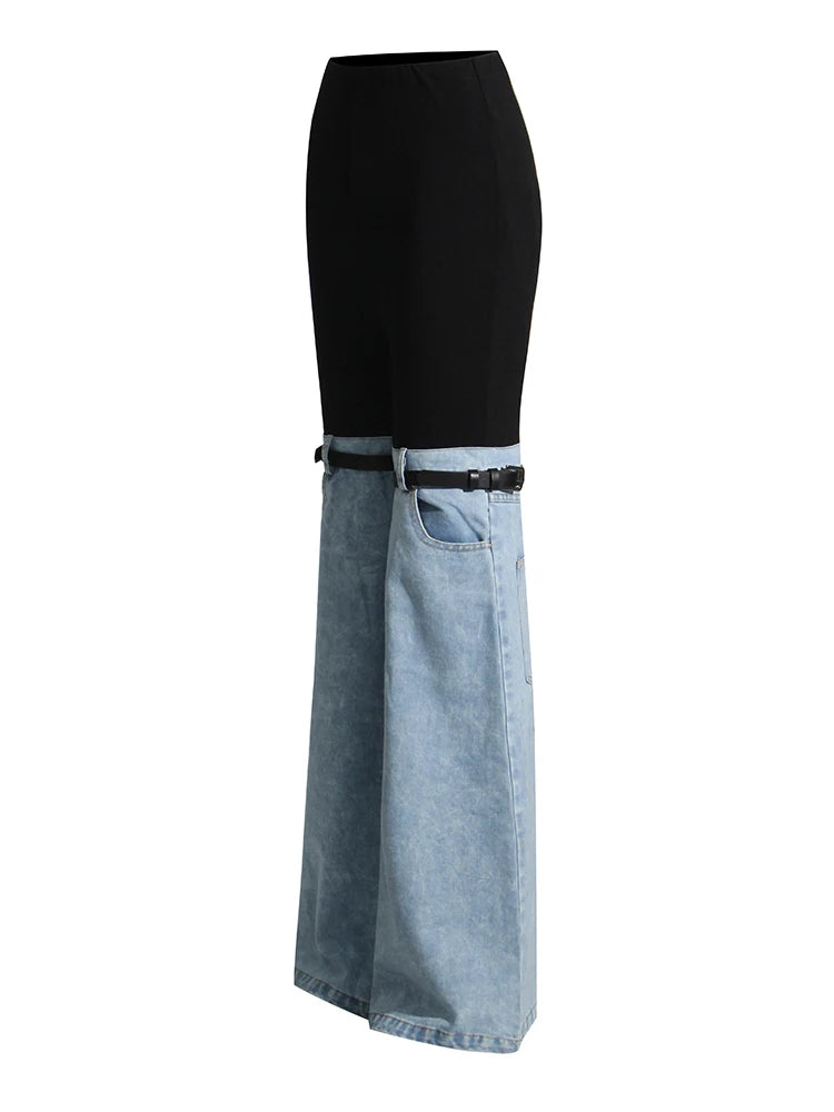 Jasmine Denim Wide Leg Pants