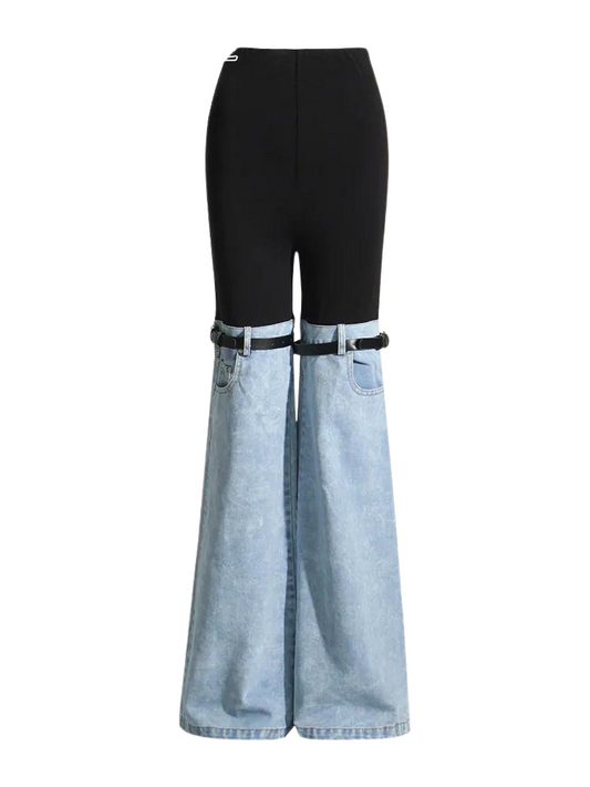 Jasmine Denim Wide Leg Pants