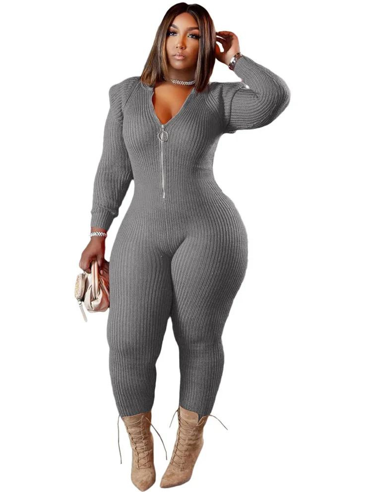 Kari Knitted Hooded Bodysuit