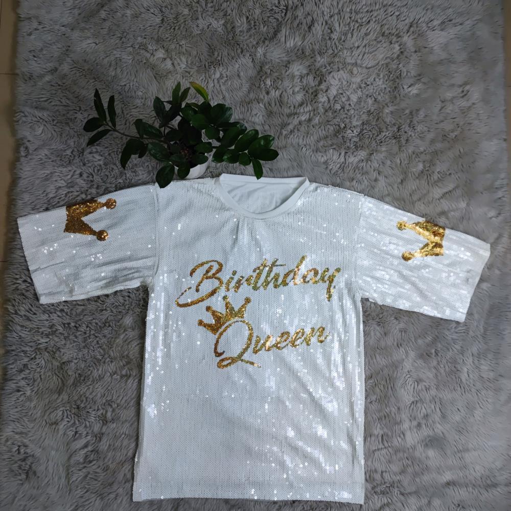 Casual Sequin Women's Half Dress Fashion Temperament