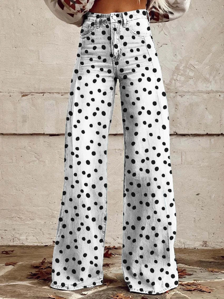 Fun Denim Wide Leg pants