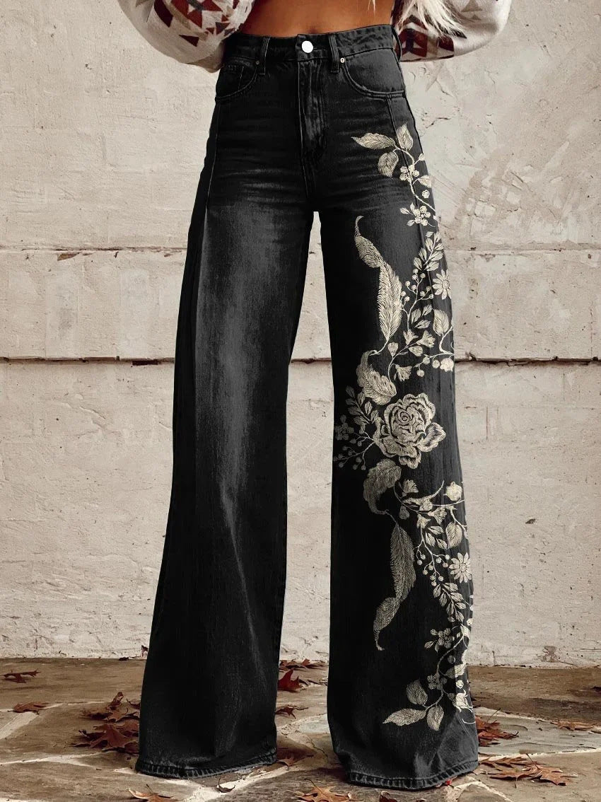 Fun Denim Wide Leg pants