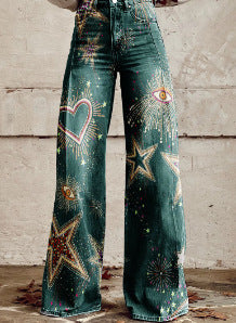 Fun Denim Wide Leg pants